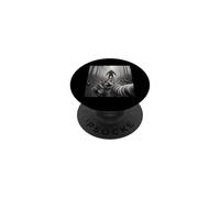 Drôle Chat Effrayé Selfie Bigfoot Gaming Meme Sasquatch Gamer PopSockets PopGrip Adhésif