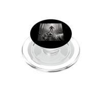 Drôle Chat Effrayé Selfie Bigfoot Gaming Meme Sasquatch Gamer PopSockets PopGrip pour MagSafe