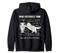 Drôle Chat Physique Tee Science Humour Nerdy Cat Dad Cadeaux Sweat à Capuche