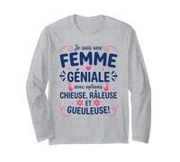 Drôle Chiante Idée Petite Amie Copine Râleuse Chieuse Manche Longue
