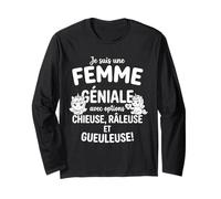 Drôle Chiante Idée Petite Amie Copine Râleuse Chieuse Manche Longue