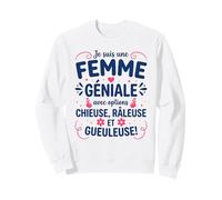 Drôle Chiante Idée Petite Amie Copine Râleuse Chieuse Sweatshirt