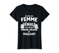 Drôle Chiante Idée Petite Amie Copine Râleuse Chieuse T-Shirt