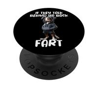 Drôle Chien Disant S’Ils Parlent Votre Pet De Dos Dog Owner PopSockets PopGrip Adhésif