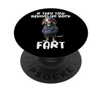 Drôle Chien Disant S’Ils Parlent Votre Pet De Dos Dog Owner PopSockets PopGrip Adhésif
