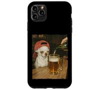 Drôle Chihuahua Bière Meme Dog Reaction Humour Chien Cadeaux Coque pour iPhone 11 Pro Max