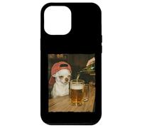 Drôle Chihuahua Bière Meme Dog Reaction Humour Chien Cadeaux Coque pour iPhone 12 Pro Max