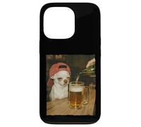 Drôle Chihuahua Bière Meme Dog Reaction Humour Chien Cadeaux Coque pour iPhone 13 Pro