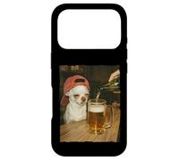Drôle Chihuahua Bière Meme Dog Reaction Humour Chien Cadeaux Coque pour iPhone 17 Pro