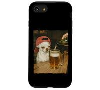 Drôle Chihuahua Bière Meme Dog Reaction Humour Chien Cadeaux Coque pour iPhone SE (2020) / 7/8
