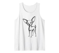 Drôle Chihuahua Doodle Dessin Dessin de Chien Dessin Dessin Débardeur