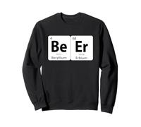 Drôle Chimie Béryllium et Erbium Symboles Sorts Bière Sweatshirt
