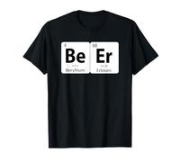 Drôle Chimie Béryllium et Erbium Symboles Sorts Bière T-Shirt