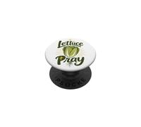 Drôle chrétien Jésus laitue Prier Jardinage épicier Blague PopSockets PopGrip Adhésif