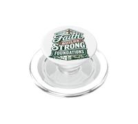 Drôle chrétien Jésus Ouvrier de la Construction PopSockets PopGrip pour MagSafe