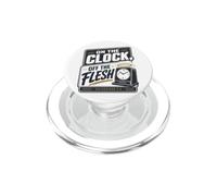 Drôle chrétien Jésus Ouvrier d'usine PopSockets PopGrip pour MagSafe