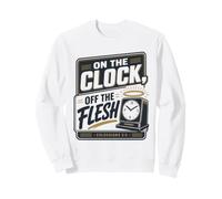 Drôle chrétien Jésus Ouvrier d'usine Sweatshirt