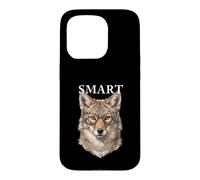 Drôle Collier Lunettes Coyote Intelligent Coque pour iPhone 15 Pro