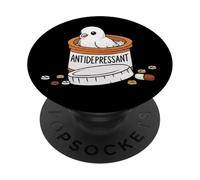 Drôle Colombe Oiseau Anti dépresseur Animaux Zoo garçons Filles PopSockets PopGrip Adhésif