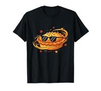 Drôle Cool Pie Thanksgiving Automne Vent Dessin animé Dessert T-Shirt