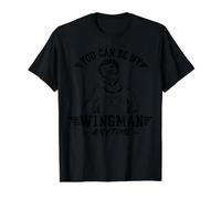 Drôle CPAP Fighter Pilot Meme | Humour d'apnée du Sommeil | Relatabl T-Shirt Graphique avec Valeur, Homme, Noir, L