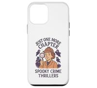 Drôle Crime Horror Thriller Detective Book Reader Reading Coque pour iPhone 12 Mini
