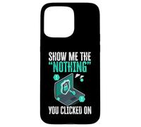 Drôle Cybersécurité IT Support Ingénieur réseau de sécurité Informatique Coque pour iPhone 15 Pro Max