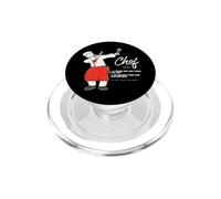 Drôle Dabbing Chef Définition Restaurant Cuisine Cuisinier Chef PopSockets PopGrip pour MagSafe