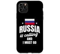 Drôle d'amant de la Russie disant le mal du pays russe Coque pour iPhone 11 Pro Max