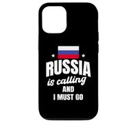 Drôle d'amant de la Russie disant le mal du pays russe Coque pour iPhone 12/12 Pro