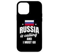 Drôle d'amant de la Russie disant le mal du pays russe Coque pour iPhone 12 mini