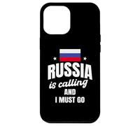 Drôle d'amant de la Russie disant le mal du pays russe Coque pour iPhone 12 Pro Max