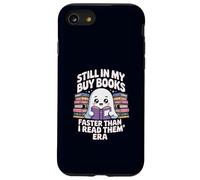 Drôle d'amateur de Livre fantôme lisant Toujours dans Mon achat Livres ère Coque pour iPhone SE (2020) / 7/8