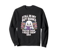 Drôle d'amateur de Livre fantôme lisant Toujours dans Mon achat Livres ère Sweatshirt