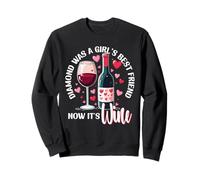 Drôle D'amitié Diamond Was A Girls Best Friend Sweatshirt