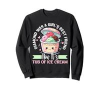 Drôle D'amitié Entre Une Femme Ice Cream Sweatshirt