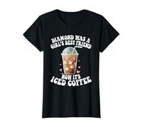 Drôle D'amitié Entre Une Femme Iced Coffee T-Shirt