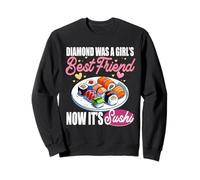 Drôle D'amitié Entre Une Femme Sushi Sweatshirt