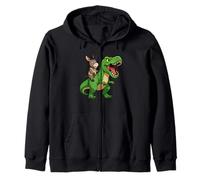 Drôle d'âne dinosaure Trex Zoo amoureux des animaux garçons filles enfants Sweat à Capuche