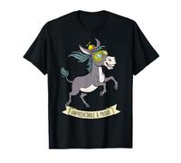 Drôle d'âne Sauvage Amoureux des Animaux, idée Cadeau pour Homme et Femme T-Shirt