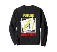 Drôle d'avenir architecte Disant pour Les constructeurs en Herbe Sweatshirt