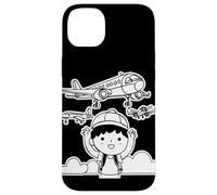 Drôle d'avion Aviation Amoureux Leçons de vol Coque pour iPhone 14 Plus