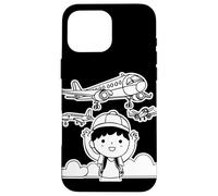 Drôle d'avion Aviation Amoureux Leçons de vol Coque pour iPhone 16 Pro Max