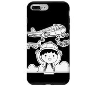 Drôle d'avion Aviation Amoureux Leçons de vol Coque pour iPhone 7 Plus/8 Plus