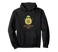Drôle d'avocat Pun - Avo Great Day Mignon Food Art Graphic Cadeau Sweat à Capuche