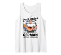 Drôle de bière Allemande Héritage Humour Débardeur