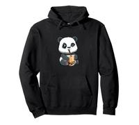 Drôle De Boba Bubble Tea Panda Sweat à Capuche