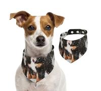 Drôle de Bouvier Bernois,Bandanas pour Chien, écharpe en Coton, Bavoirs réglables pour Animaux de Compagnie,M