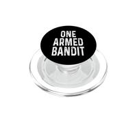 Drôle de Bras amputé récupération Un Bandit armé Humour Dicton PopSockets PopGrip pour MagSafe