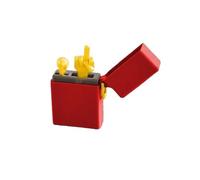 Drôle de briquet en forme de doigt d'honneur, briquet farceur en doigt d'honneur imprimé en 3D, surprise doigt d'honneur dans une boîte, le compagnon fumeur ultime